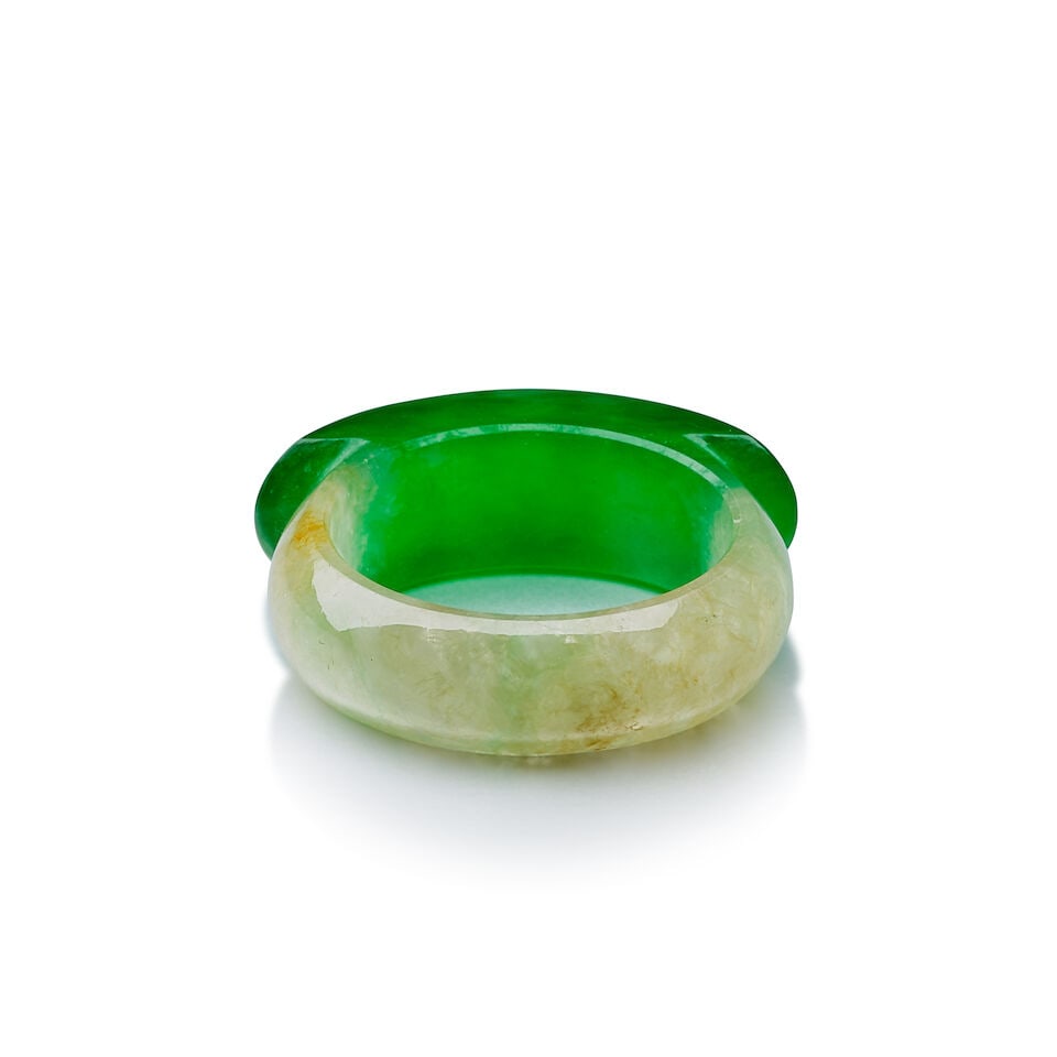 JADEITE SADDLE RING - 3