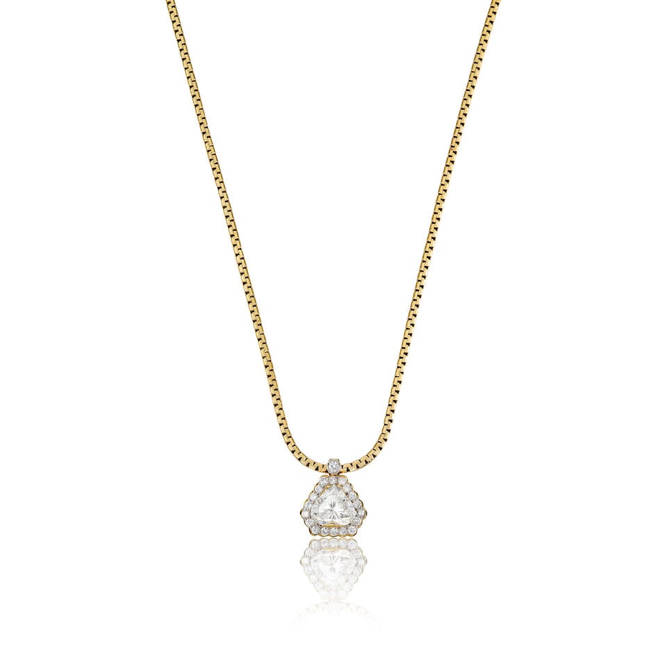 DIAMOND PENDANT NECKLACE - 3
