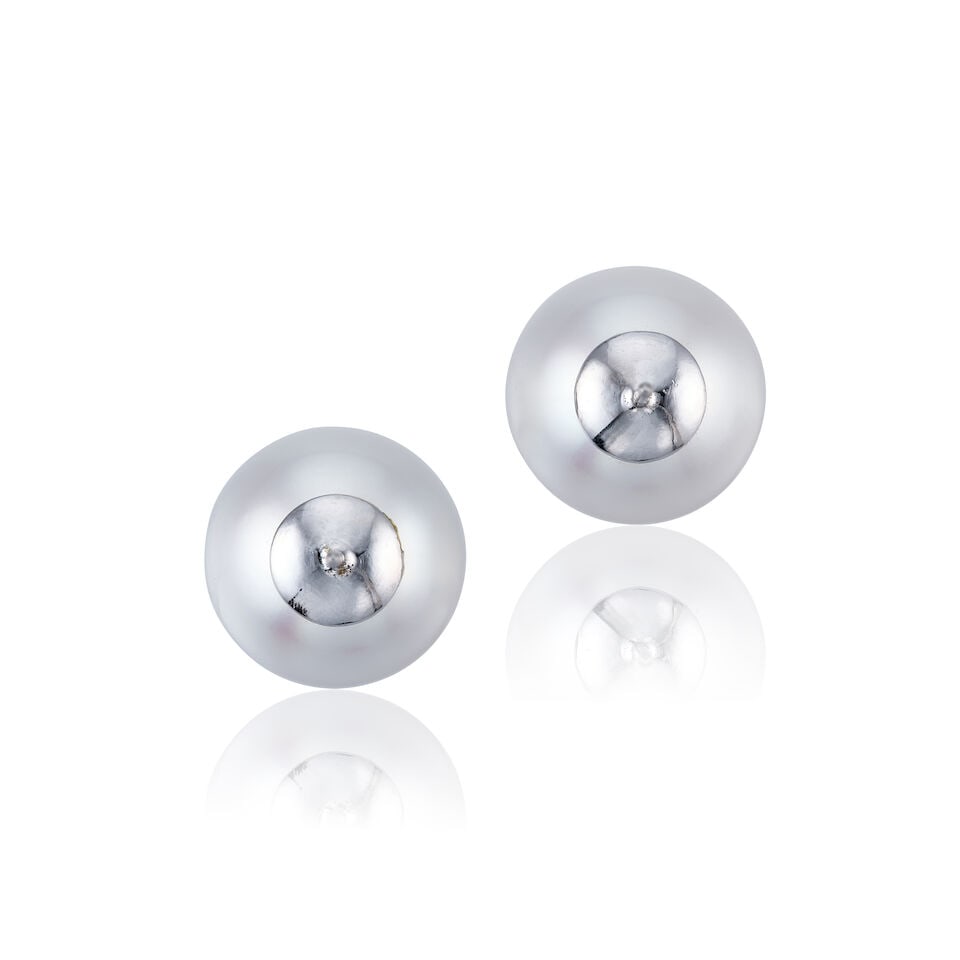 PAIR OF CULTURED PEARL EARSTUDS - 2