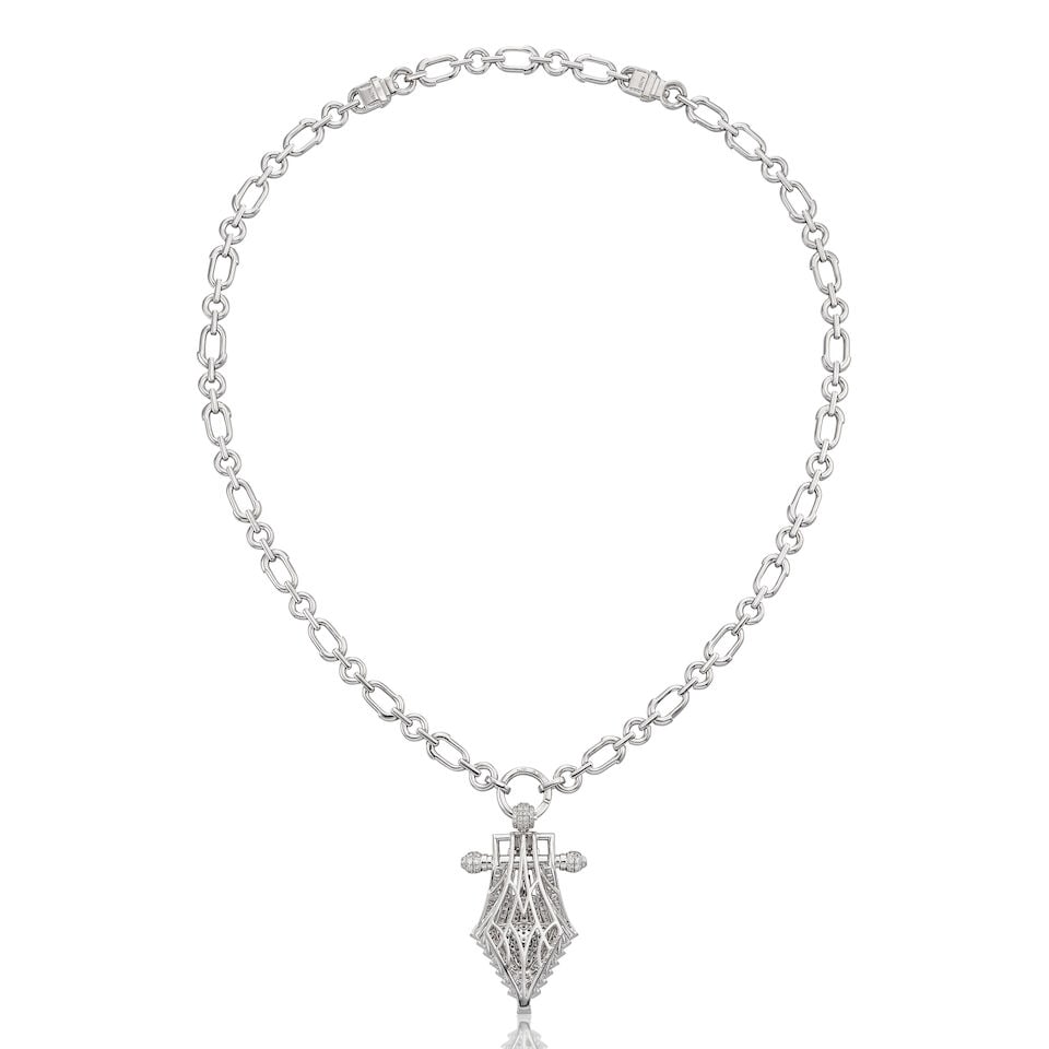 DIAMOND PENDANT NECKLACE - 2