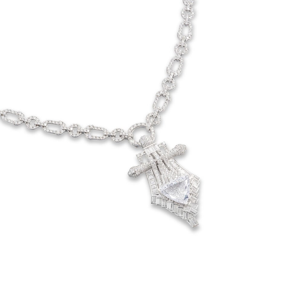 DIAMOND PENDANT NECKLACE - 3