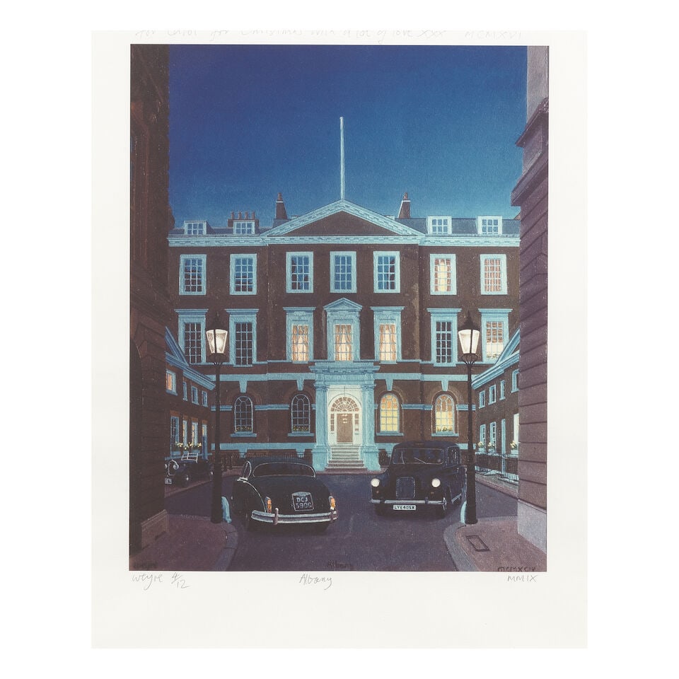 William Richard Eyre (British, born 1952): Albany, Piccadilly, printed 2009, (1 of 2)