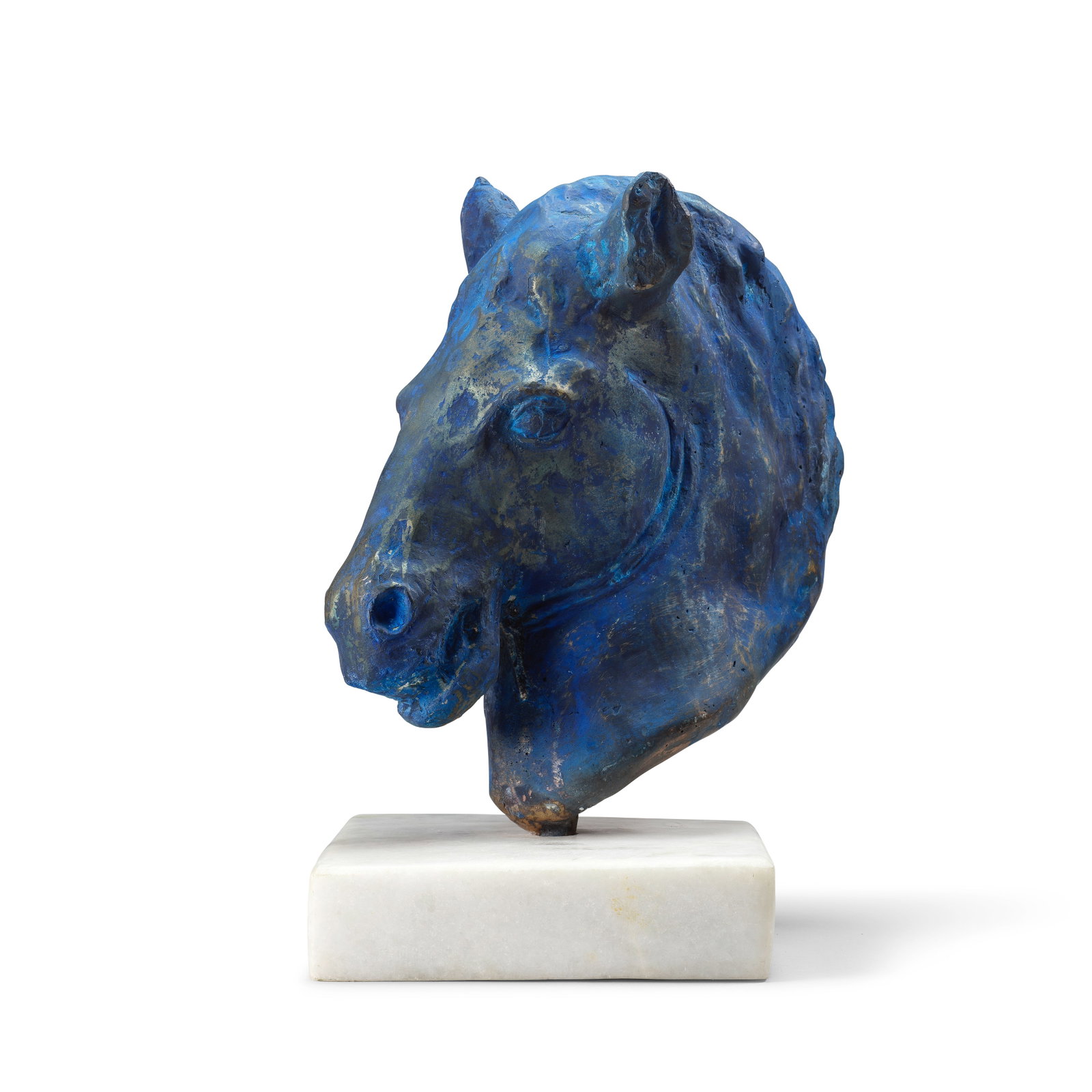Niyamat Mehta (B.1999) Atman in blue 48 x 49 x 11.5 cm (18 7/8 x 19 5/16 x 4 1/2 inches) (editio... (1 of 1)