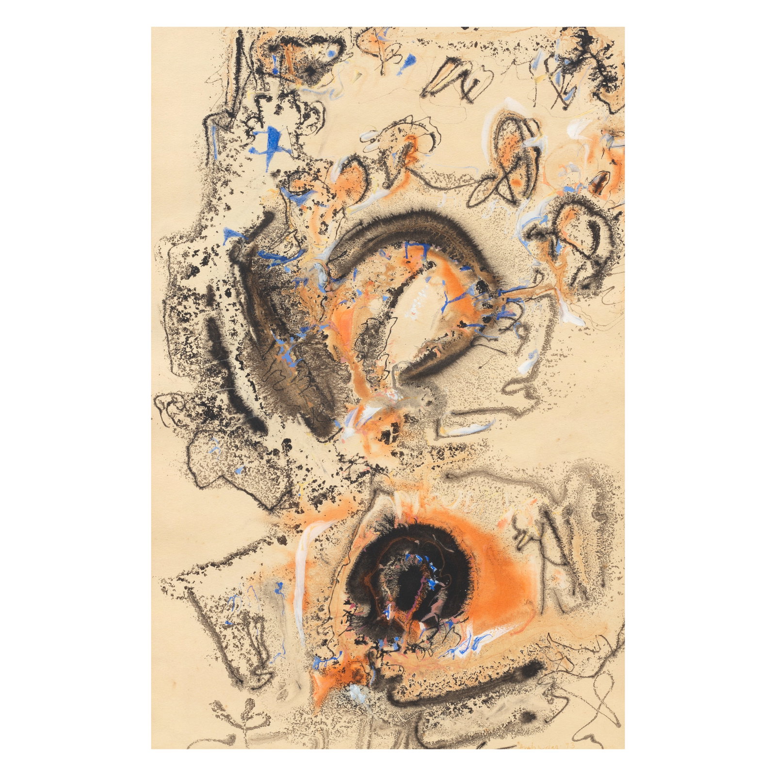 Ambadas Khobragade (1922-2012) Untitled (Abstract) (1 of 1)