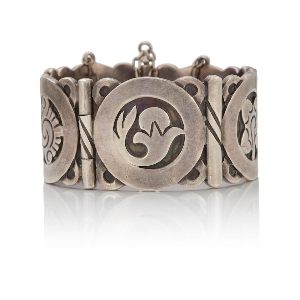 HECTOR AGUILAR: SILVER BANGLE BRACELET - 2