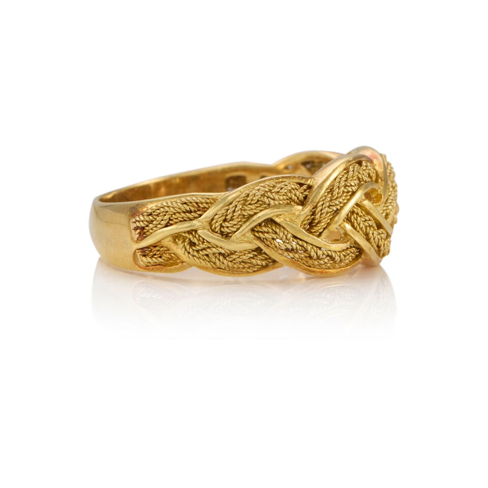 18K GOLD RING - 2