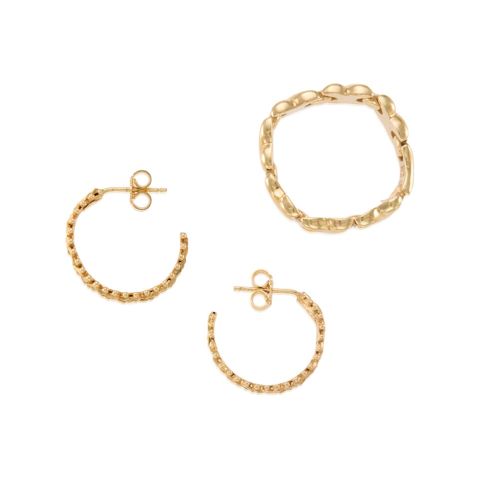 GROUP OF 14K GOLD JEWELRY - 2