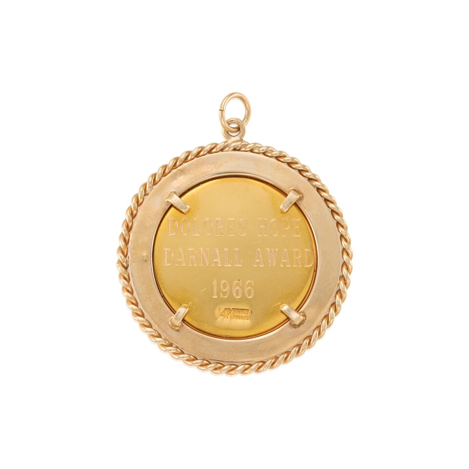 14K GOLD MEDALLION PENDANT - 2