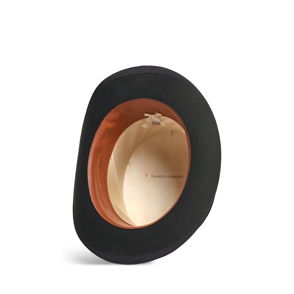 Franklin Delano Roosevelt Top Hat Reportedly Worn During His First Inauguration. - 2