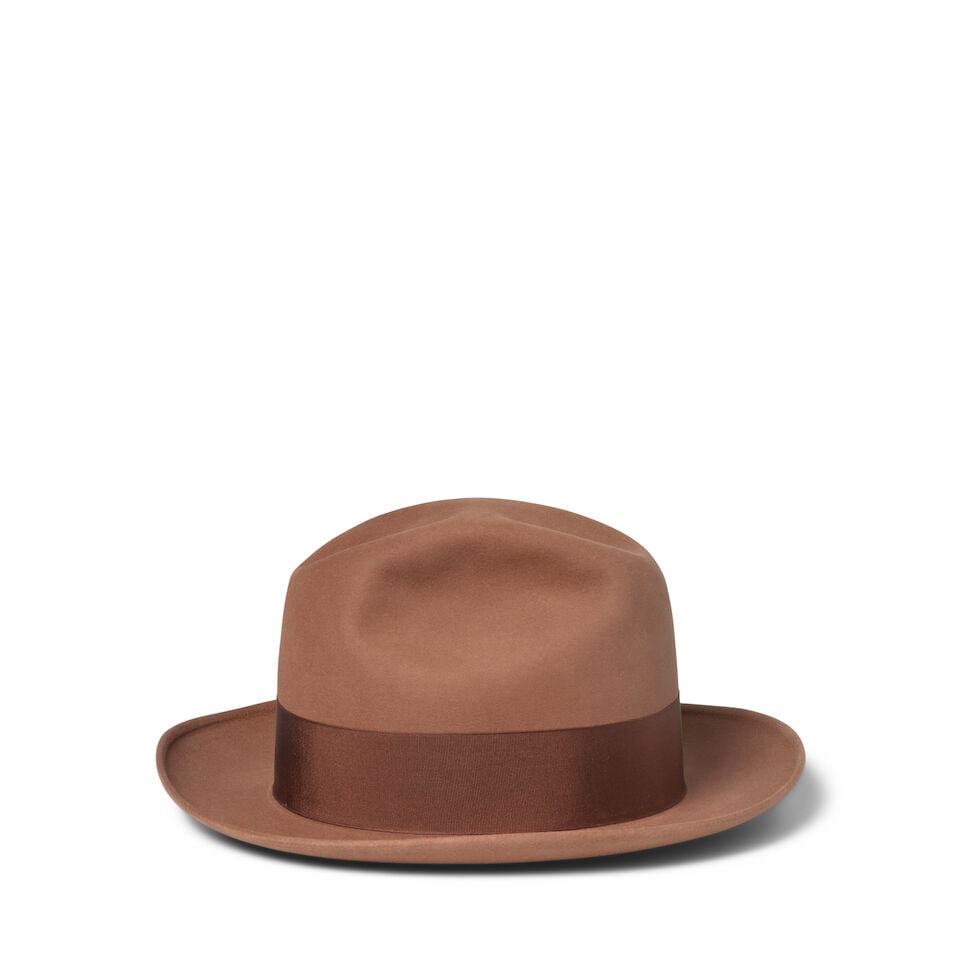 Dwight D. Eisenhower Fedora Felt Hat with Brim and Ribbon, by Caxton, New York. - 3