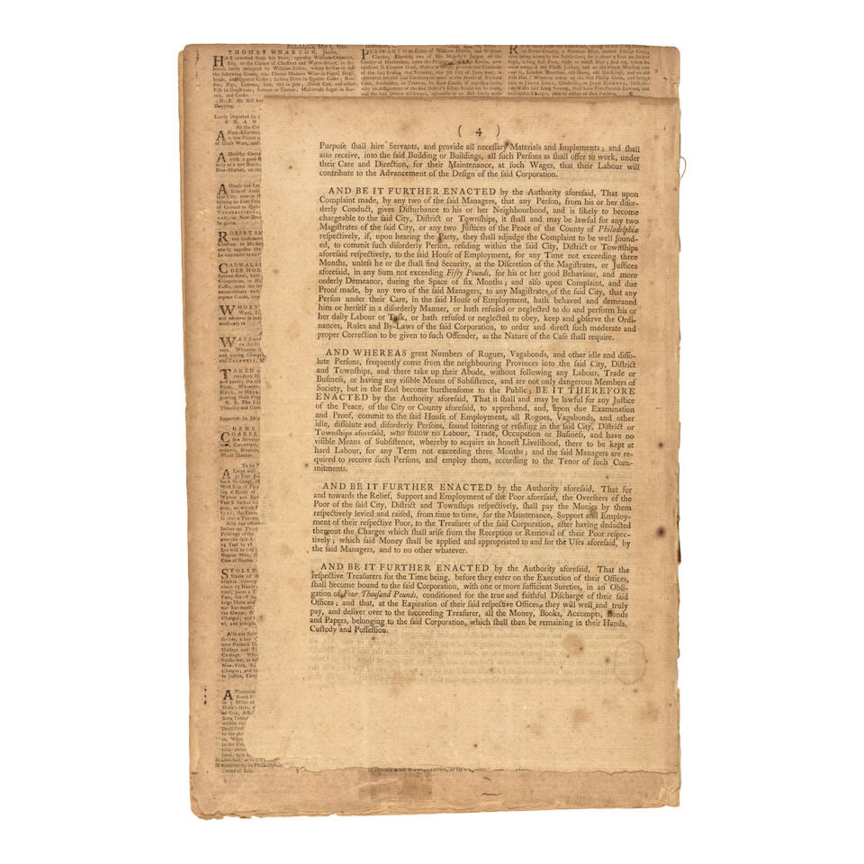 One of the Earliest American Reports of the Repeal of the Stamp Act. The Pennsylvania Gazette. ... - 2