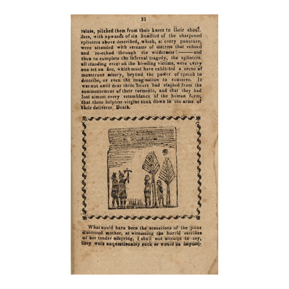 A Scarce Indian Captivity Narrative. [SMITH, MARY]. An Affecting Narrative of the Captivity and ... - 2