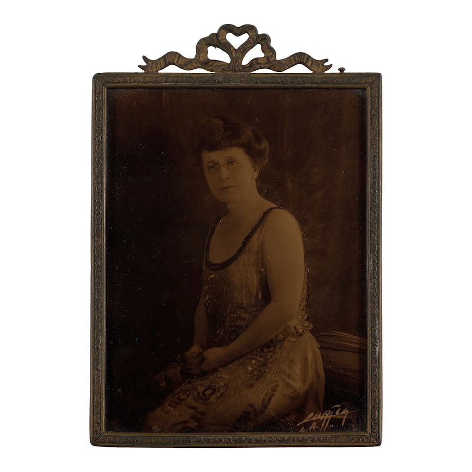 Edward Curtis Studio Portraits. CURTIS, EDWARD S. 1868-1952. A group of three orotone portraits,... - 5
