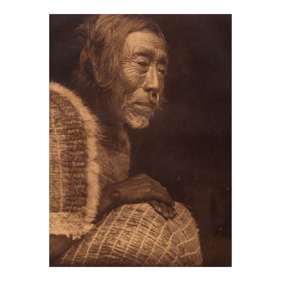 Edward Curtis Photogravure. CURTIS, EDWARD S. 1868-1952. Yakotlus-Quatsino. [Cambridge, MA], 1... - 2