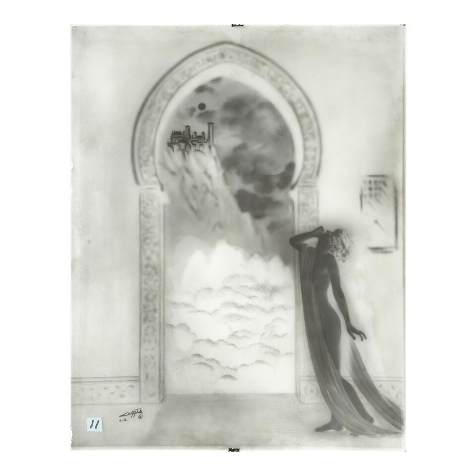 Edward Curtis Glass Negatives Signed in Ink. CURTIS, EDWARD S. 1868-1952. A group of 11 glass ... - 3