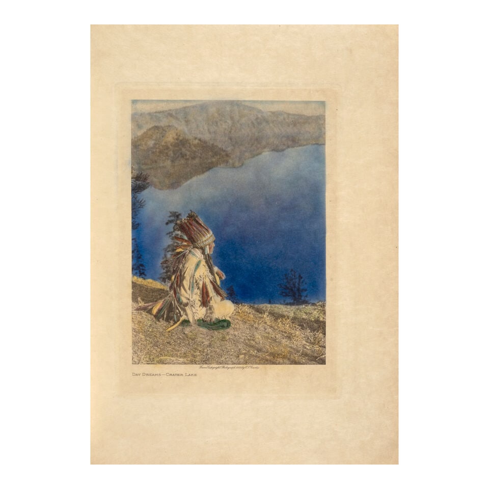 Edward Curtis Photogravures. CURTIS, EDWARD S. 1868-1952. A group of 28 octavo format photogra... - 3
