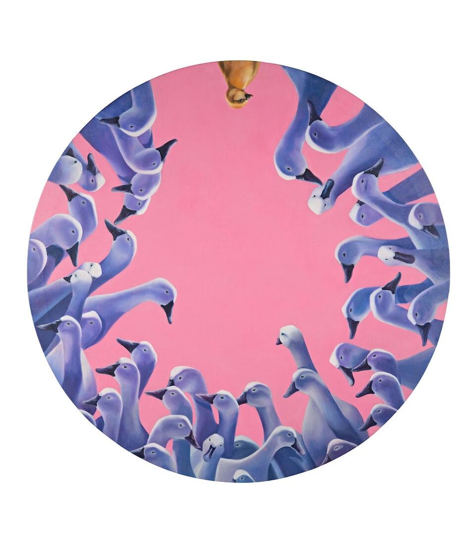 DAVID CHAN (B.1979) Spot the Ugly Duckling (1 of 2)