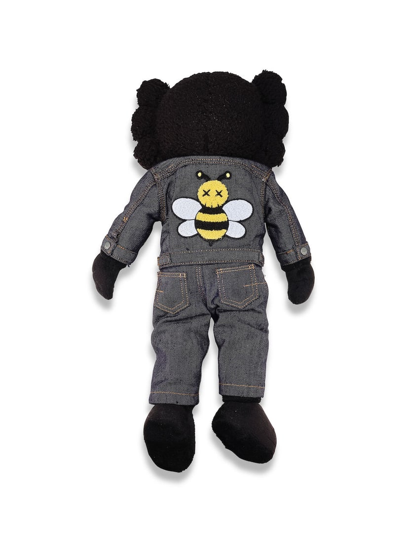 KAWS (B.1974) Two works: Dior BFF Plush (i) (Black); (ii) (Pink) - 4