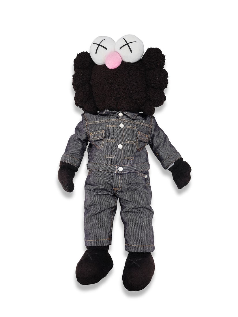 KAWS (B.1974) Two works: Dior BFF Plush (i) (Black); (ii) (Pink) - 5