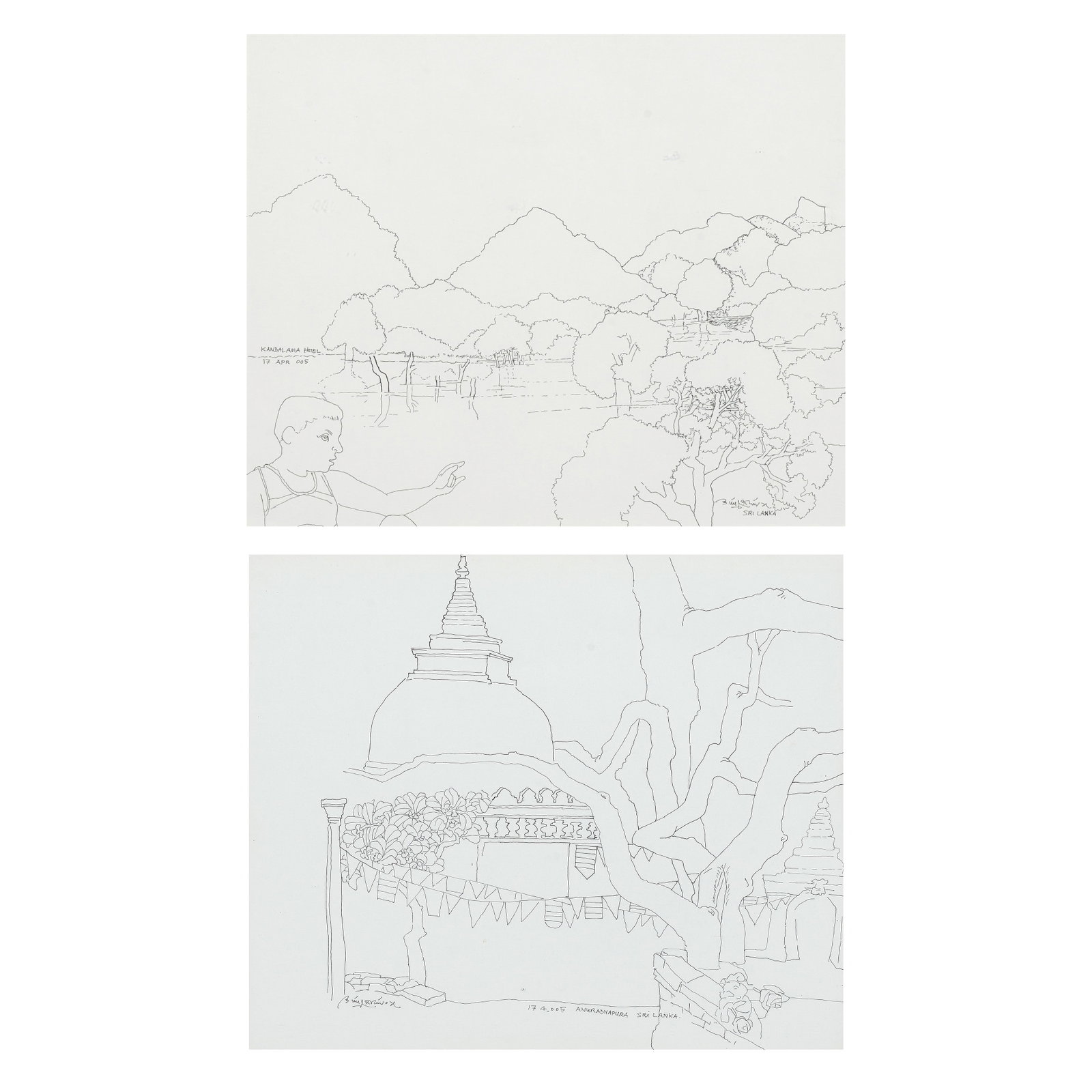 Baya (Algeria, 1931-1998) Untitled: Baya (Algeria, 1931-1998) Untitled mixed media on paper, framed signed and dated '84' (lower left), further signed on the verso, executed in 1984 100 x 50cm (39 3/8 x 19 11/16in). Footnotes: