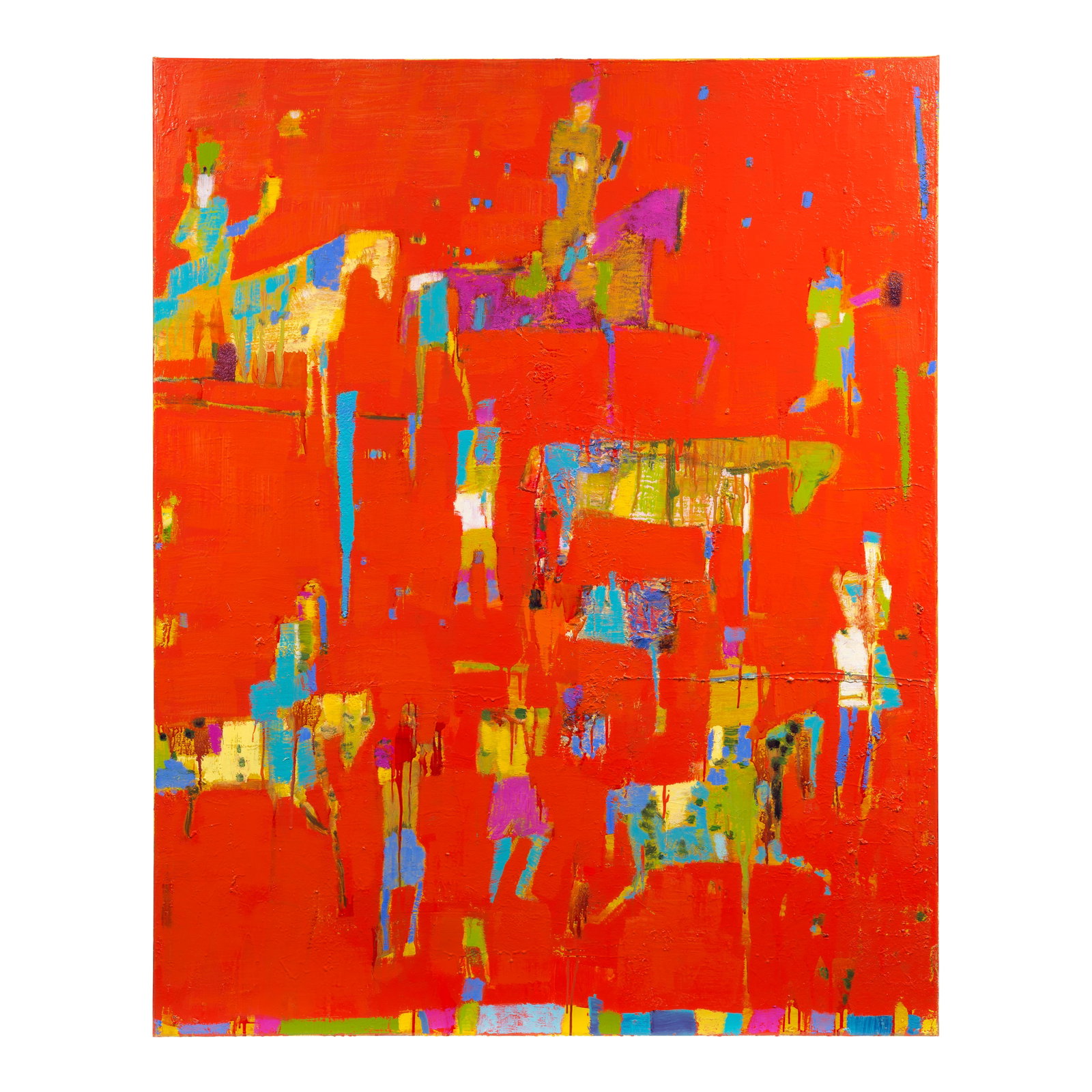 Reza Derakshani (Iran, born 1952) Red Field Hunting (1 of 2)