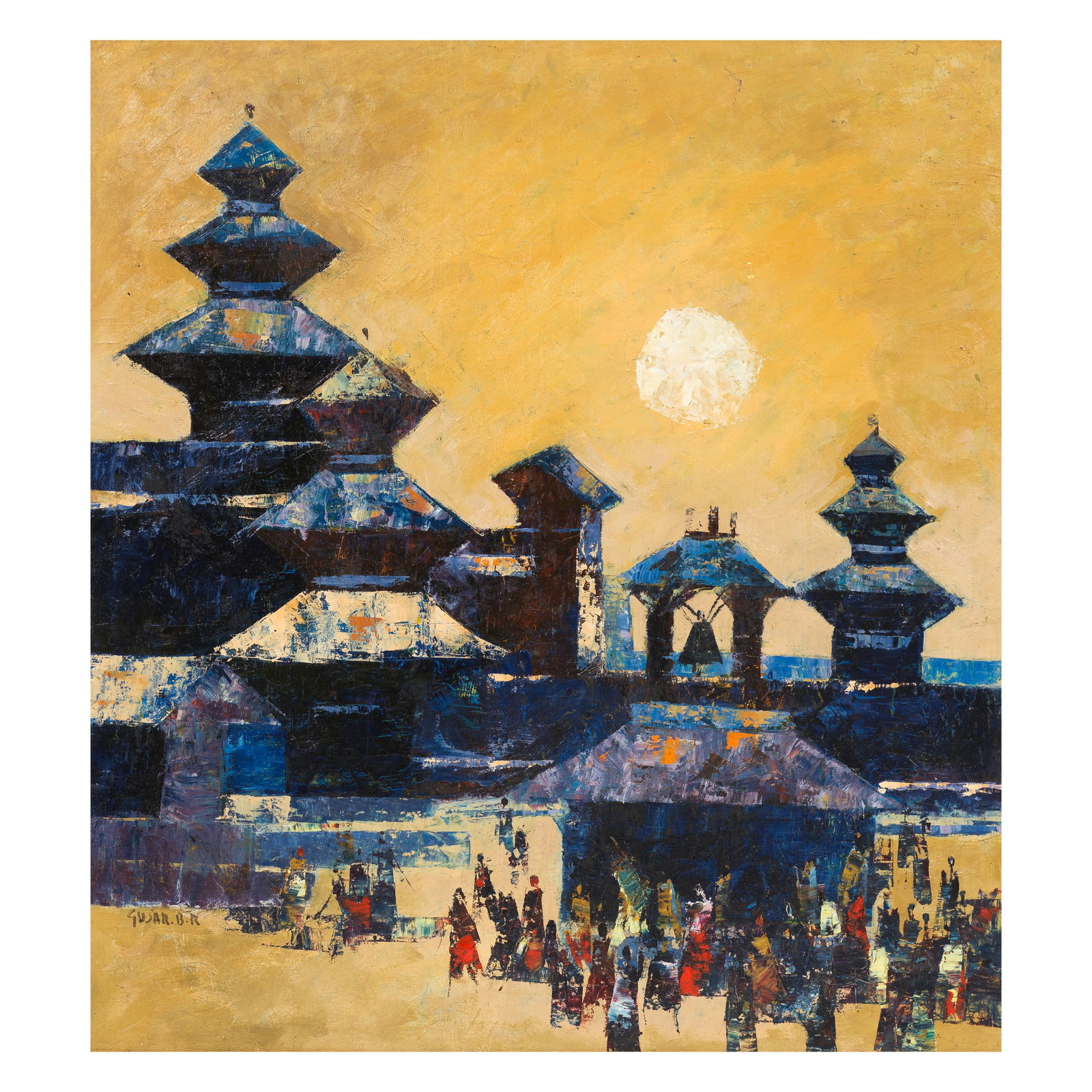 Mehdi Moutashar (Iraq, born 1943) Zone 25 (1 of 2)