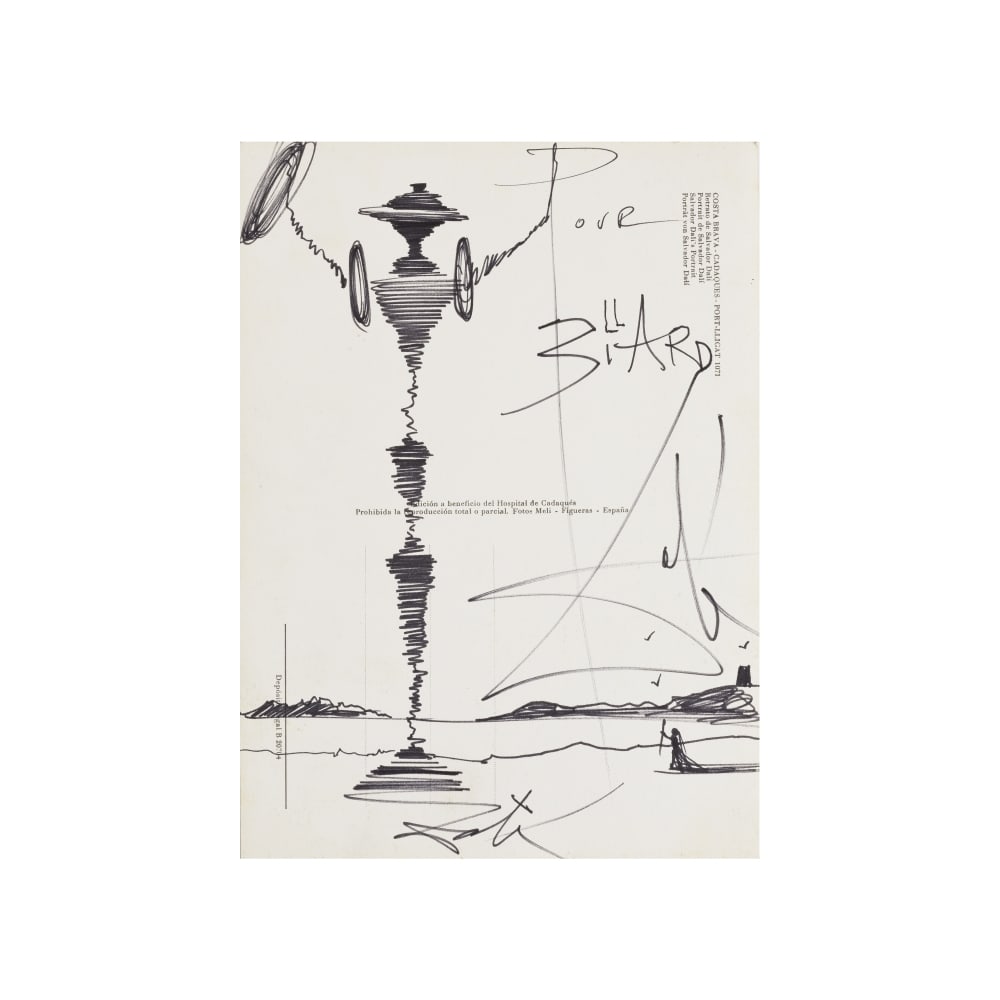 SALVADOR DALÍ (1904-1989) Don Quichotte dans la baie de Port Lligat (1 of 1)