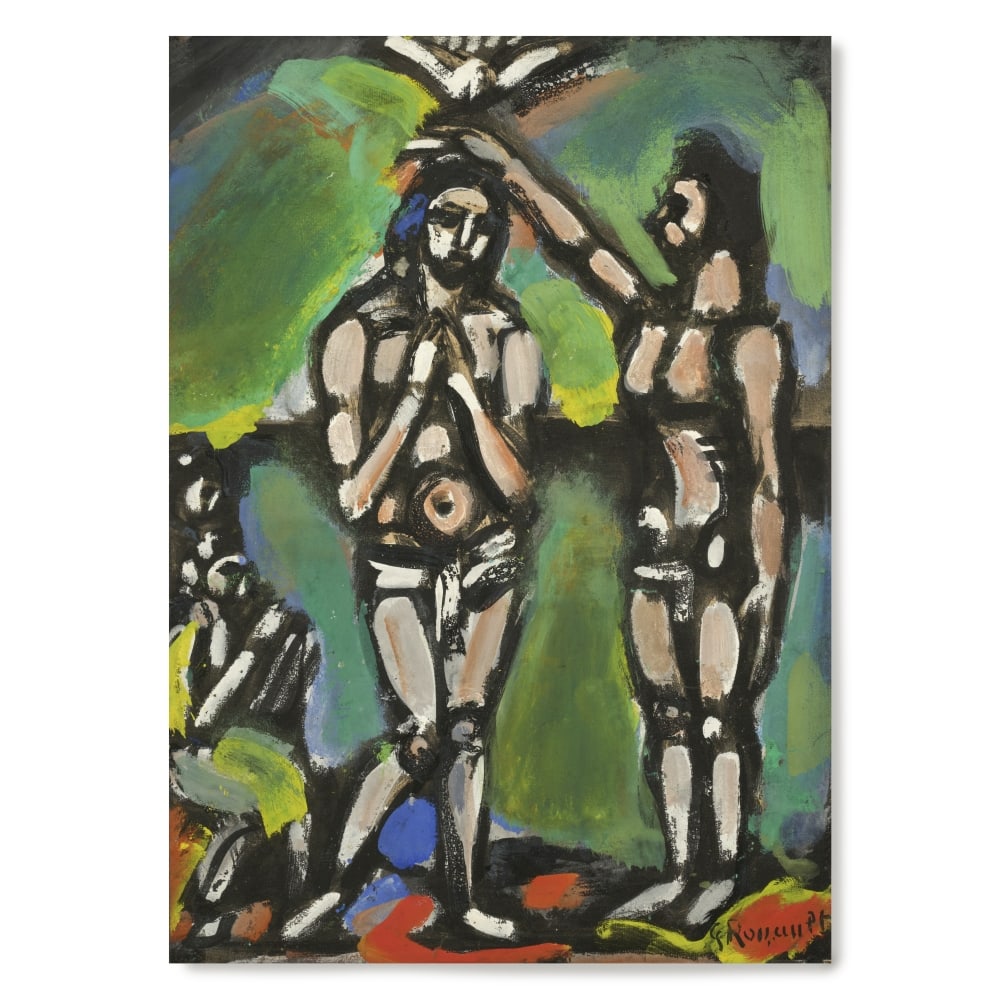 GEORGES ROUAULT (1871-1958) Nous... c'est en sa mort que nous avons été baptisés (1 of 1)