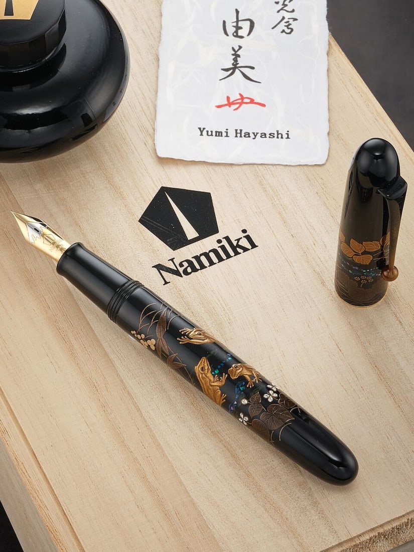 [NO RESERVE] NAMIKI | YUKARI ROYALE 'FROG', A RARE LIMITED PRODUCTION TOGIDASHI-TAKA MAKI-E AND ... (1 of 5)