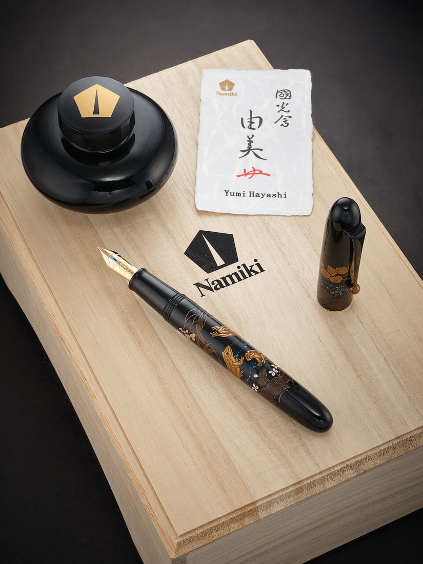 [NO RESERVE] NAMIKI | YUKARI ROYALE 'FROG', A RARE LIMITED PRODUCTION TOGIDASHI-TAKA MAKI-E AND ... - 5