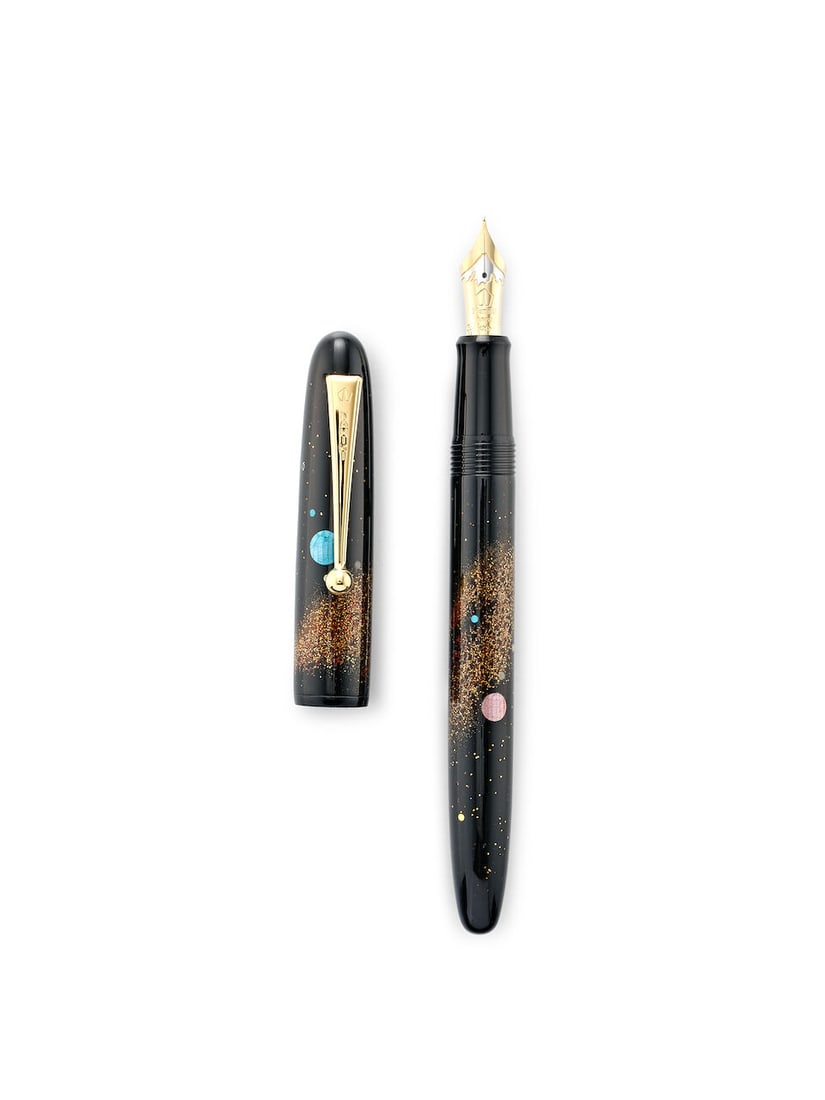 [NO RESERVE] NAMIKI | YUKARI 'DARUMA', A LIMITED EDITION TOGIDASHI-HIRA MAKI-E AND LACQUER FOUNT... - 2