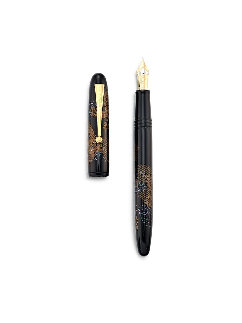 [NO RESERVE] NAMIKI | YUKARI 'PINE NEEDLES', A LIMITED PRODUCTION RADEN, TOGIDASHI-HIRA MAKI-E A... - 2