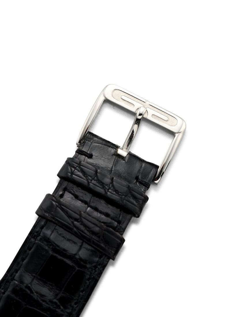 GERALD GENTA | RETRO SOLO, REF.G.3671.BKL, A STAINLESS STEEL JUMPING HOUR WRISTWATCH WITH RETROG... - 4