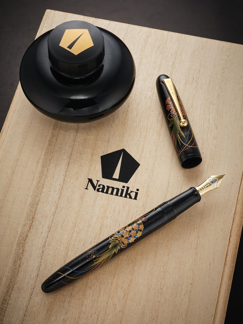 [NO RESERVE] NAMIKI | YUKARI 'HERB DECORATION', A LIMITED PRODUCTION TOGIDASHI-HIRA MAKI-E AND L... - 4