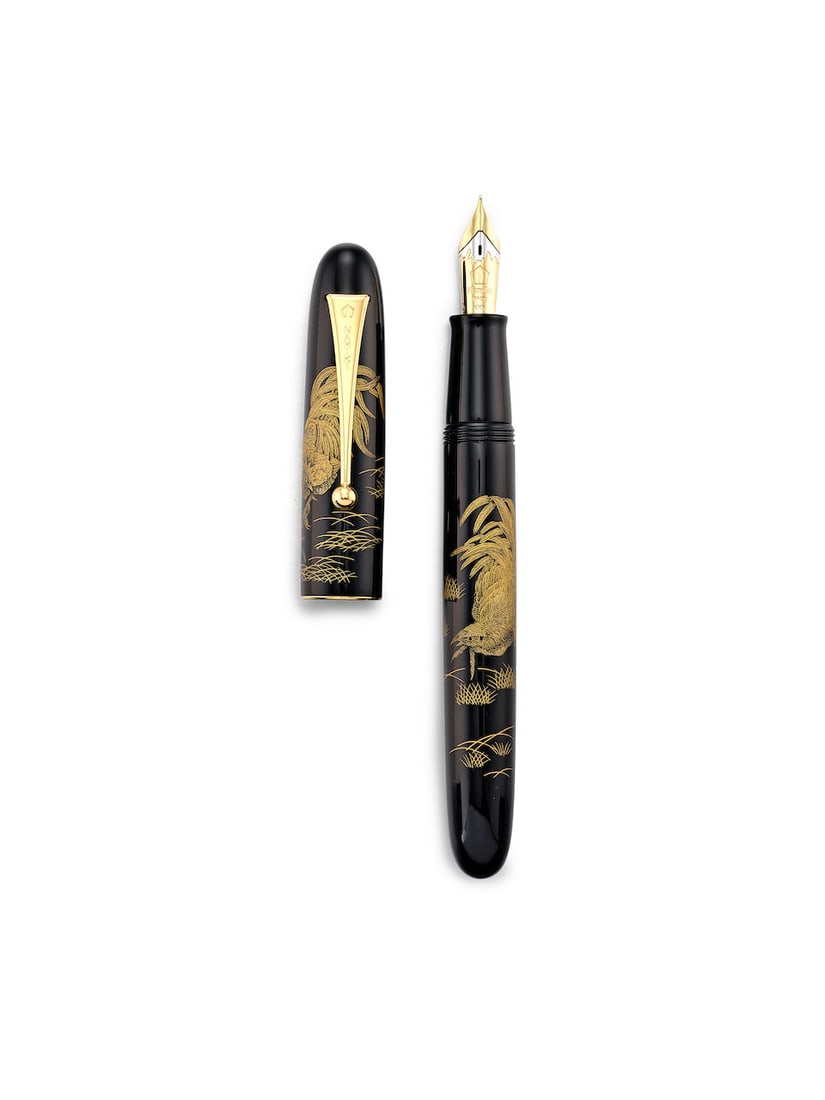[NO RESERVE] NAMIKI | YUKARI 'ROYAL ROOSTER', A LIMITED PRODUCTION CHINKIN AND LACQUER FOUNTAIN ... - 2