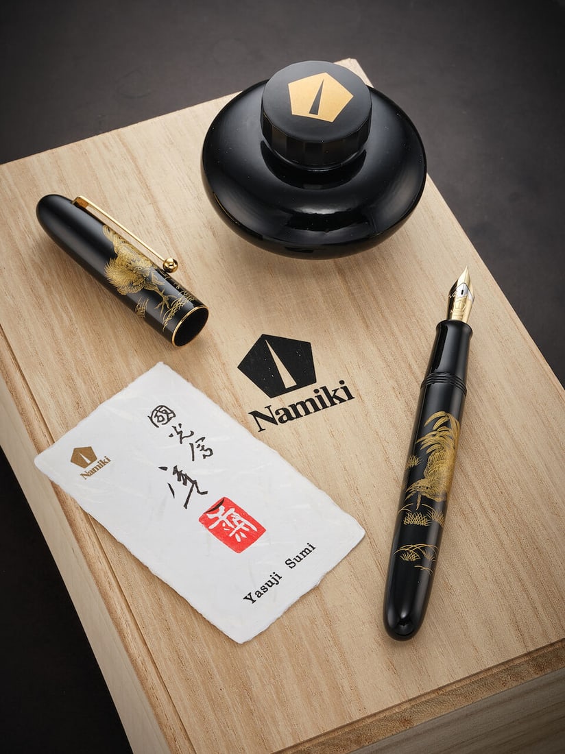 [NO RESERVE] NAMIKI | YUKARI 'ROYAL ROOSTER', A LIMITED PRODUCTION CHINKIN AND LACQUER FOUNTAIN ... - 5