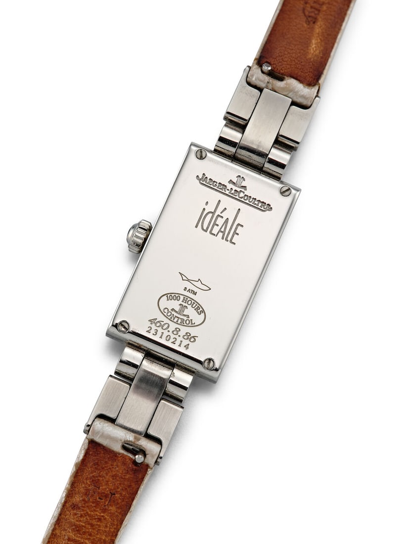 [NO RESERVE] JAEGER-LECOULTRE | IDÉALE, REF.460.8.86, A STAINLESS STEEL AND DIAMOND-SET WRI... - 2