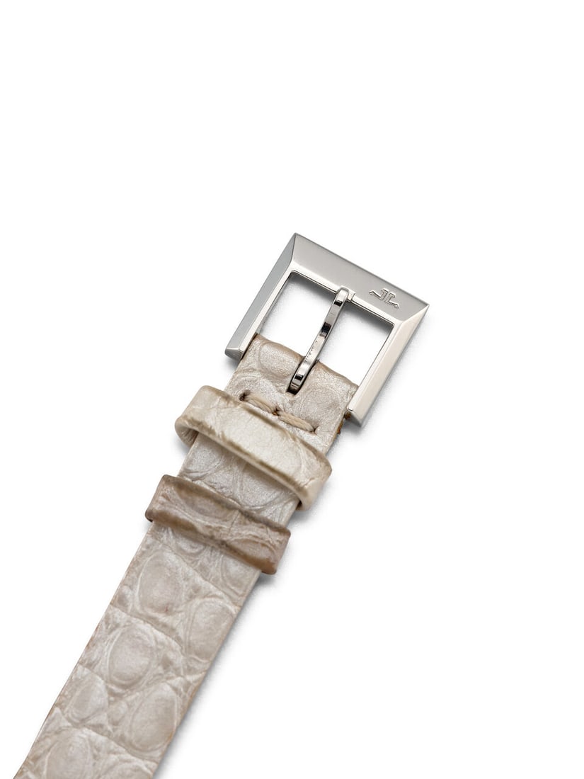 [NO RESERVE] JAEGER-LECOULTRE | IDÉALE, REF.460.8.86, A STAINLESS STEEL AND DIAMOND-SET WRI... - 3