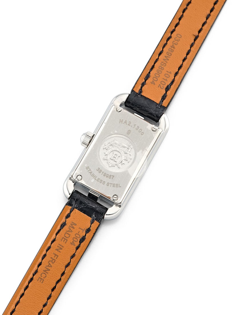 [NO RESERVE] HERMÈS | NANTUCKET, REF.NA2.130C, A STAINLESS STEEL AND DIAMOND-SET WRISTWATCH... - 2
