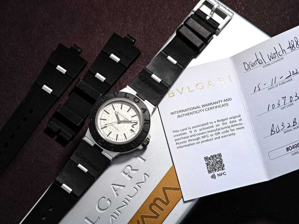 BVLGARI | SORAYAMA, REF.103703, A LIMITED EDITION ALUMINIUM AND DLC-COATED TITANIUM WRISTWATCH W... - 5