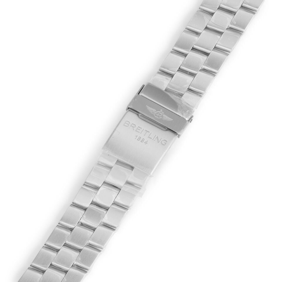 Breitling. A Limited Edition stainless steel automatic calendar bracelet watch made for The Gove... - 2