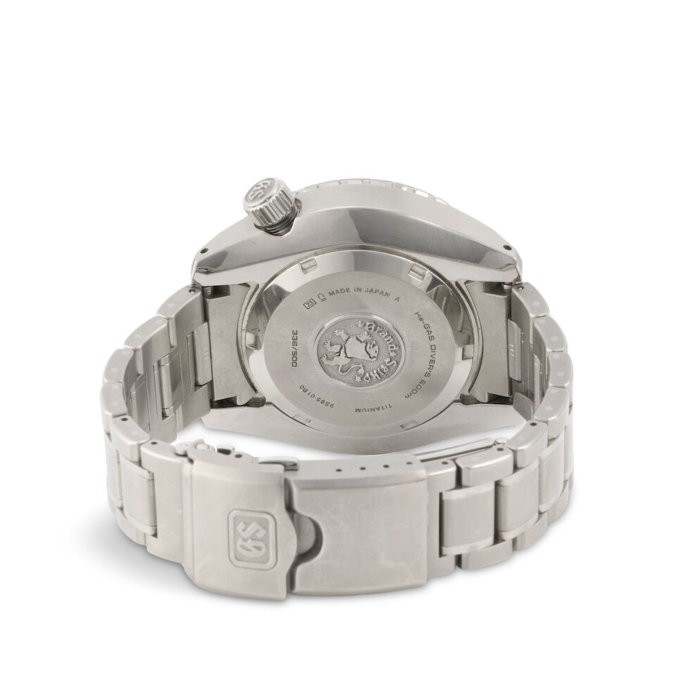 Grand Seiko. A Limited Edition titanium automatic calendar bracelet watch Hi-Beat 36000 Evoluti... - 3