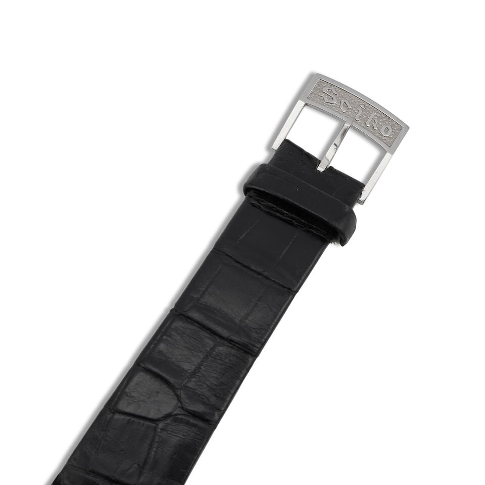 Grand Seiko. A Limited Edition stainless steel manual wind wristwatch Ref: SBGW253, Purchased 18... - 2