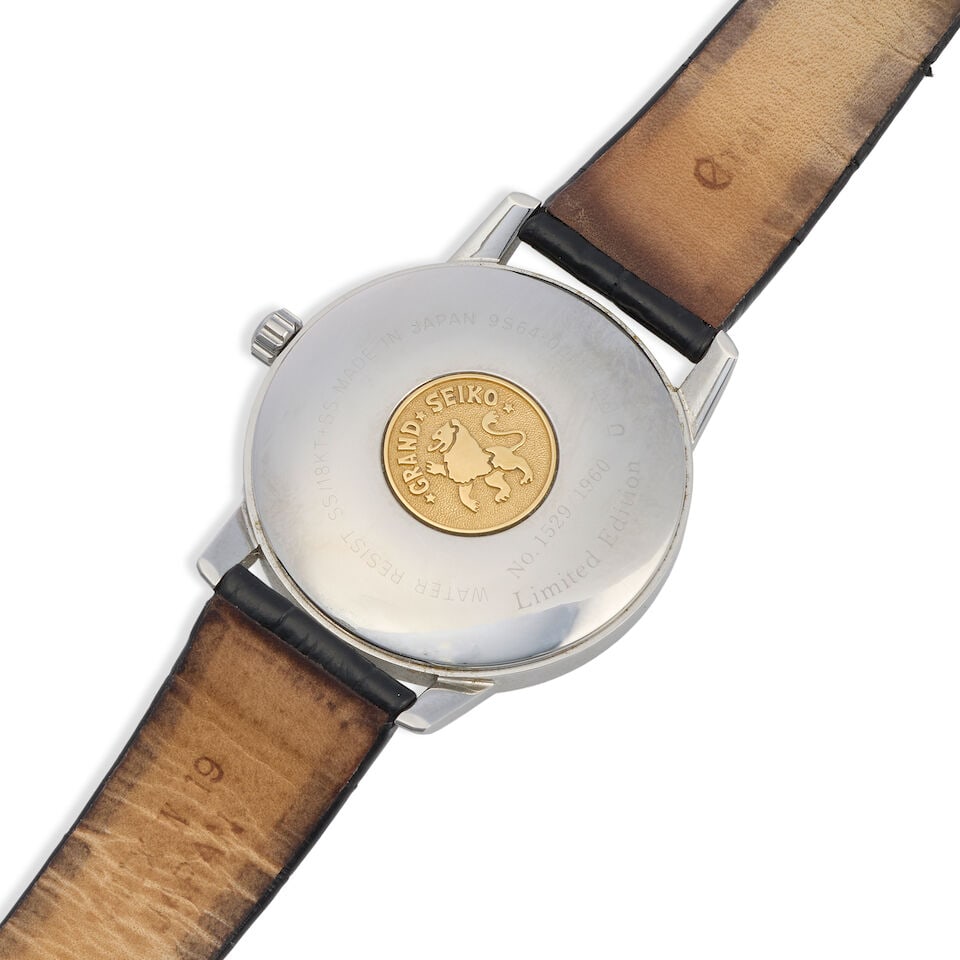 Grand Seiko. A Limited Edition stainless steel manual wind wristwatch Ref: SBGW253, Purchased 18... - 3