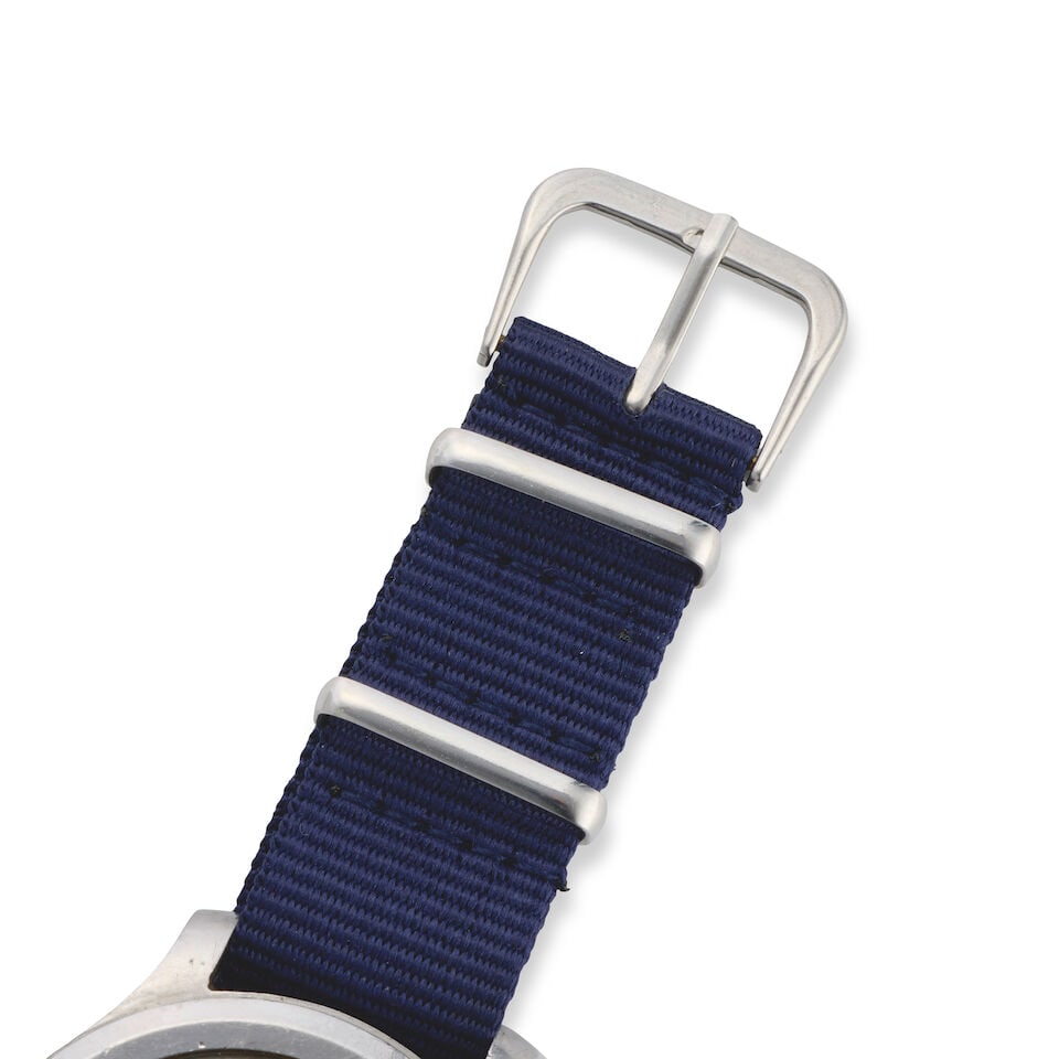 Cyma. A stainless steel manual wind Military issue wristwatch 'Dirty Dozen', Circa 1945 - 2