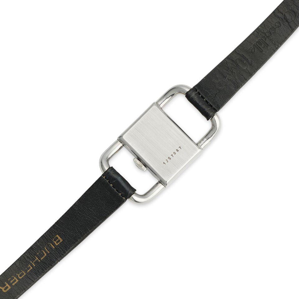 Jaeger-LeCoulture. A lady's stainless steel manual wind wristwatch Etrier, Ref: 1670, Circa 1970 - 2