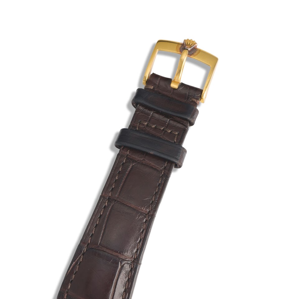 Rolex. An 18K rose gold automatic calendar wristwatch Day-Date, Ref: 1803, - 2