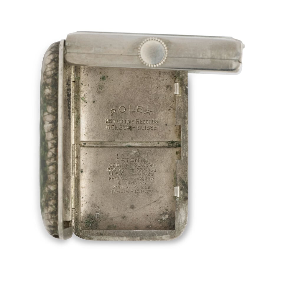 Rolex. A chrome plated manual wind purse watch retailed by C. Bucherer Sporting Princess, Circa... - 2