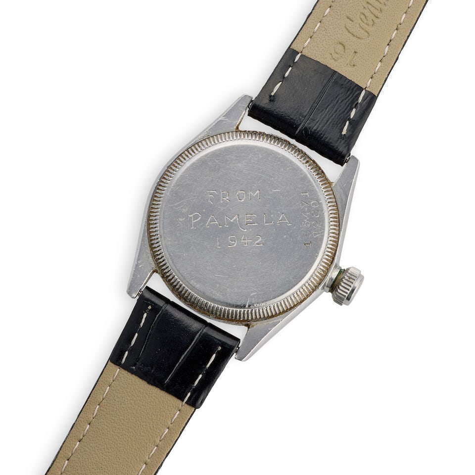 Rolex. A stainless steel manual wind wristwatch Oyster, Ref: 2280, Circa 1942 - 3