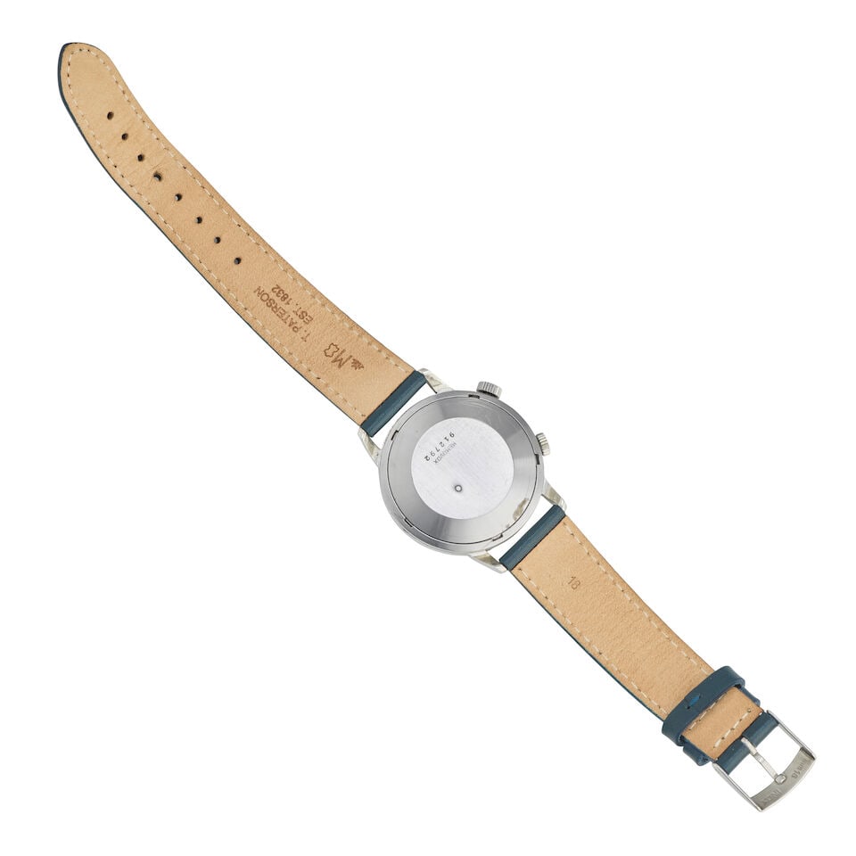 Jaeger-LeCoultre. A stainless steel automatic calendar wristwatch with alarm Memovox, Circa 1969 - 3